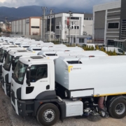Mekanik yol temizleme makinası