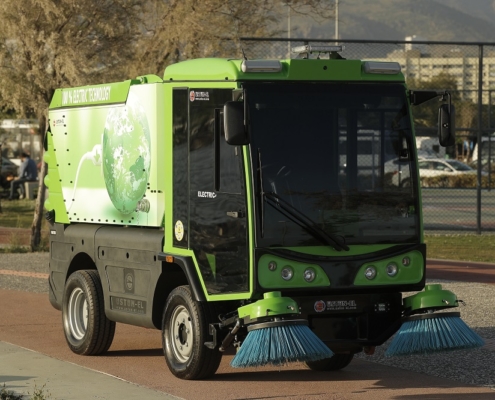 Elektrikli Yol Süpürme Araçları