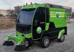 Elektrikli Yol Süpürme Aracı