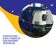 Etkili temizlik için modern temizlik makinaları